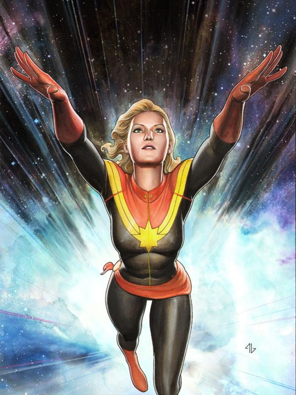 Captain Marvel. Foto: via marvel.wikia.com
