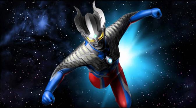 Ultraman Zero dari Ultraman Saga. (Shochiku)