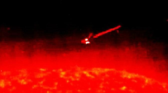 Pada 5 Mei 2012 mengklaim menemukan UFO dari video Solar and Heliospheric Observatory (rob19791)