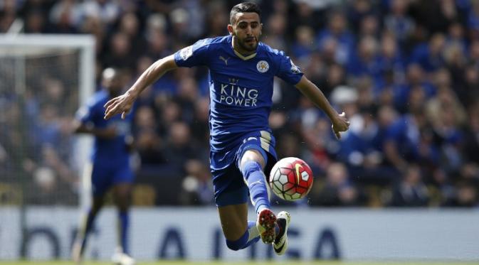 5 gol cantik Riyad Mahrez bersama Leicester City di Premier League musim ini. 