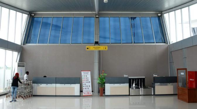 Check In Counter Bandara Matahora Wakatobi (Foto: Kemenhub)