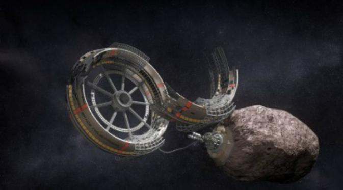 Konsep penambangan asteroid oleh DSI (Deep Space Industries)