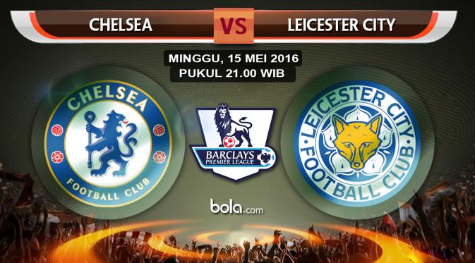 Chelsea vs Leicester City (bola.com/Rudi Riana).