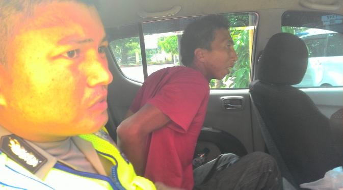 Budiansyah tersangka pembunuhan dan pencabulan bocah 2,5 tahun di Kabupaten Bogor.