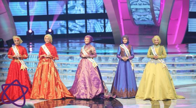 Finalis Puteri Muslimah Indonesia 2016 (Andy Masela/bintang.com)