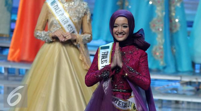 Finalis Puteri Indonesia 2016, Chairunisa Hanif. [Foto: Herman Zakharia/Liputan6.com]