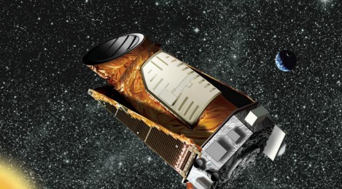 Ilustrasi Teleskop Kepler milik NASA (NASA/JPL-Caltech)
