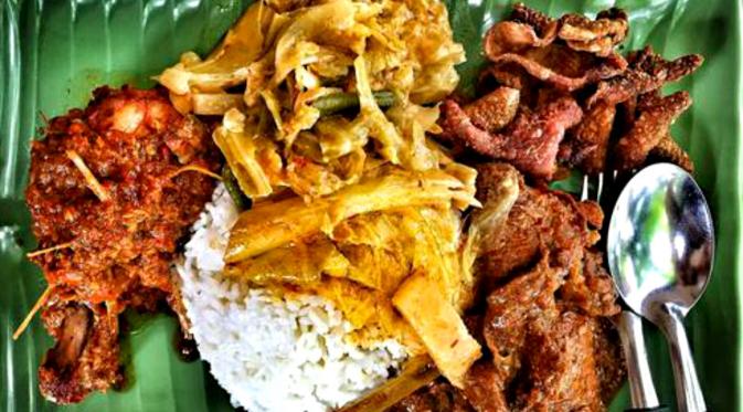 Rendang, salah satu makanan Indonesia terfavorit orang asing