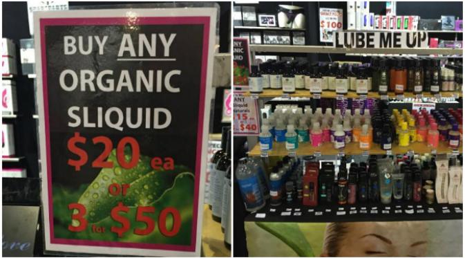 Berbagai pelumas dan minyak pijak organik. (Sumber news.com.au)