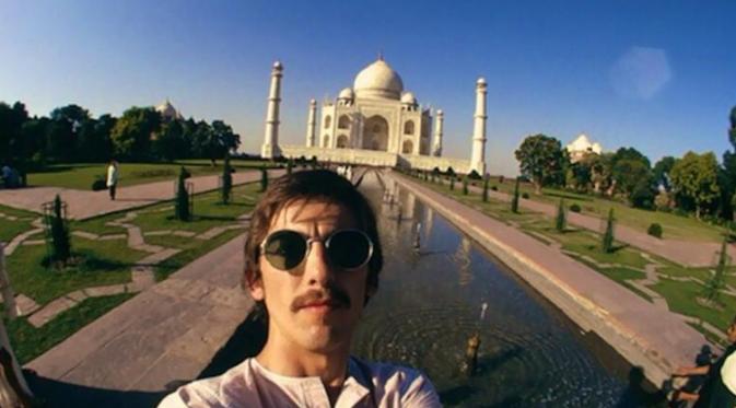 George Harrison di Taj Mahal (brainjet)