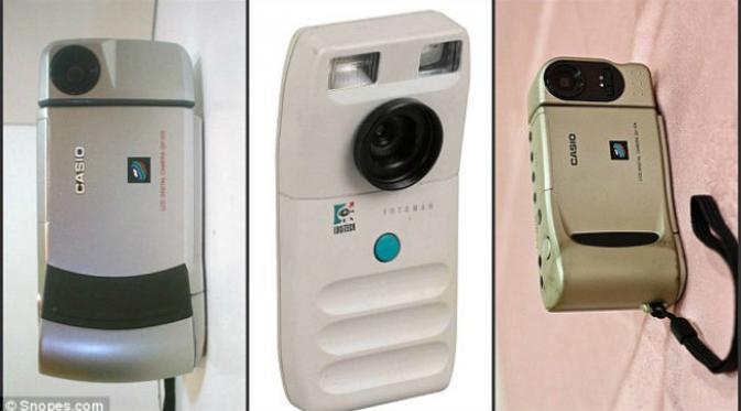Salah satu jenis kamera saku era 90-an (Metro.co.uk)