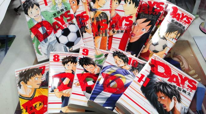 DAYS, anime dan manga sepakbola pemenang Kodansha Manga Awards ke-40. (manga-audition.com)