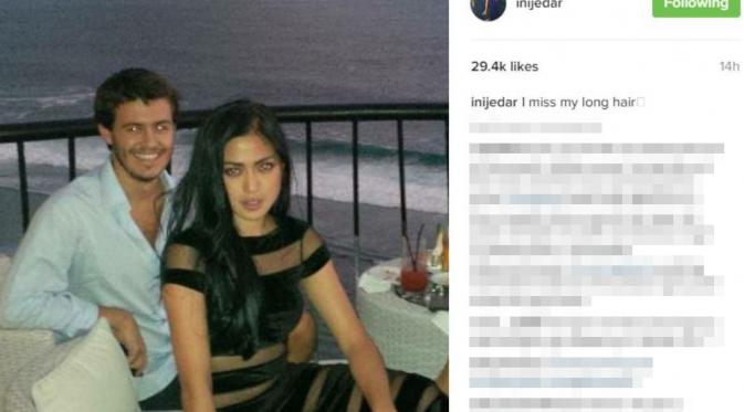 Jessica Iskandar unggah foto bareng mantan suaminya, Ludwig Franz Wilibald [foto: instagram]