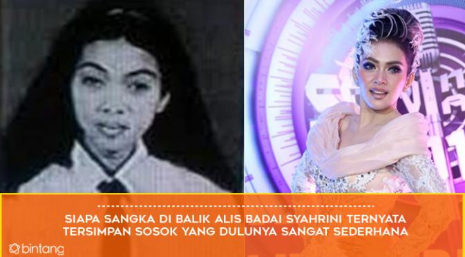 Transformasi drastis Syahrini (Foto: Bintang Pictures, Desain: Muhammad Iqbal Nurfajri)