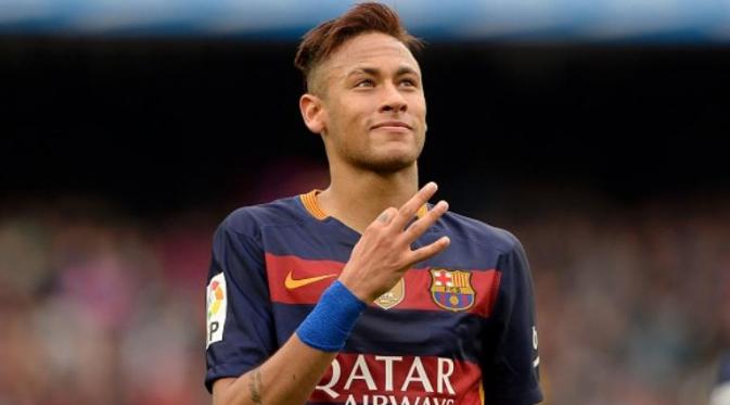 Striker Barcelona asal Brasil, Neymar. (AFP/Josep Lago)