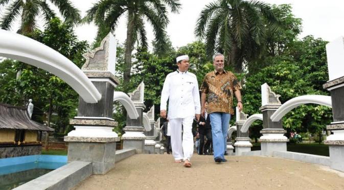 Wali kota muslim pertama AS kunjungi Purwakarta (Dokumentasi Pemkab Purwakarta)
