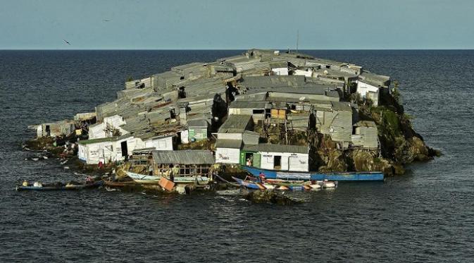 Penampakan Pulau Pulau Kecil Di Dunia Yang Kelebihan Penduduk Lifestyle Liputan6 Com