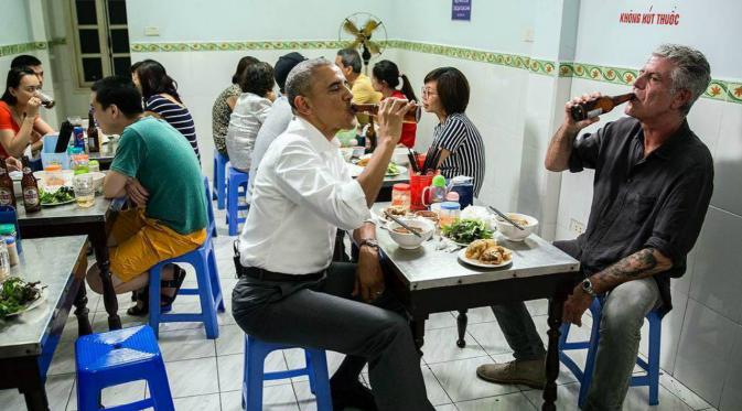Presiden AS Barack Obama di Vietnam (sumber:nbcnews.com)