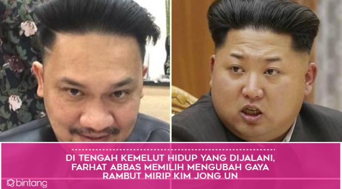 Farhat Abbas vs Kim Jong Un (Foto: Bintang Pictures, Desain: Muhammad Iqbal Nurfajri)