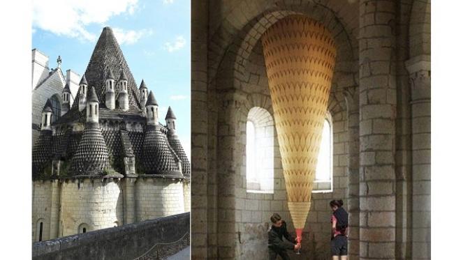 komplek biara bernama Royal Abbey of Fontevraud di Lembah Loire, Prancis (sumber. Lostateminor,com)