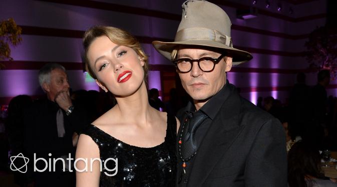 Johnny Depp dan Amber Heard (AFP/Bintang.com)