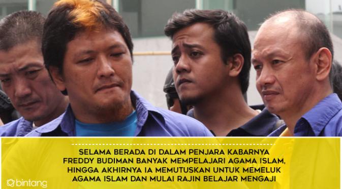 Selalu Lolos dari Hukuman Mati, Ini 6 Fakta Heboh Freddy Budiman. (Design by Muhammad Iqbal Nurfajri/Bintang.com)