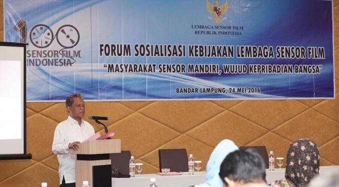 Imam Suhardjo, selaku Ketua Komisi I Bidang Penyensoran dan Dialog LSF [foto: Istimewa]