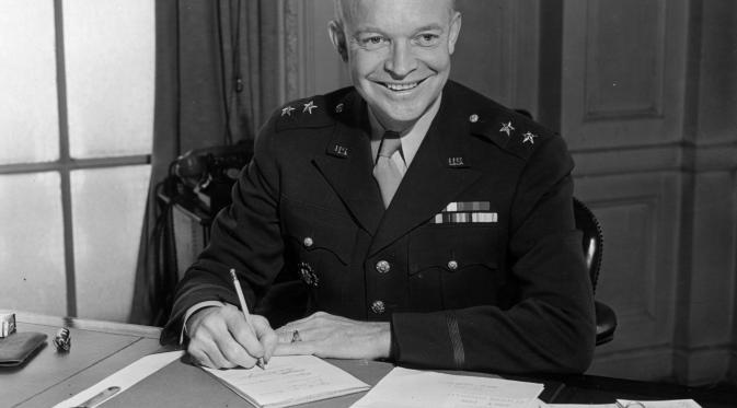Presiden AS ke-34 Dwight D. Eisenhower (vox)