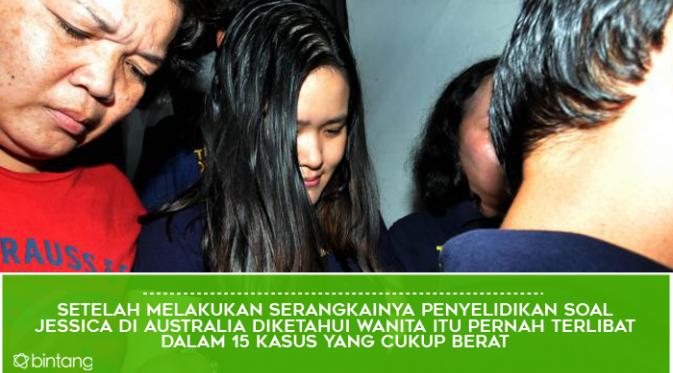 9 Fakta Mencengangkan Jessica Wongso. (Design by Muhammad Iqbal Nurfajri/Bintang.com)