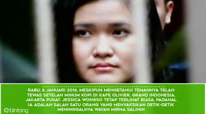 9 Fakta Mencengangkan Jessica Wongso. (Design by Muhammad Iqbal Nurfajri/Bintang.com)