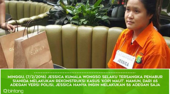 9 Fakta Mencengangkan Jessica Wongso. (Design by Muhammad Iqbal Nurfajri/Bintang.com)