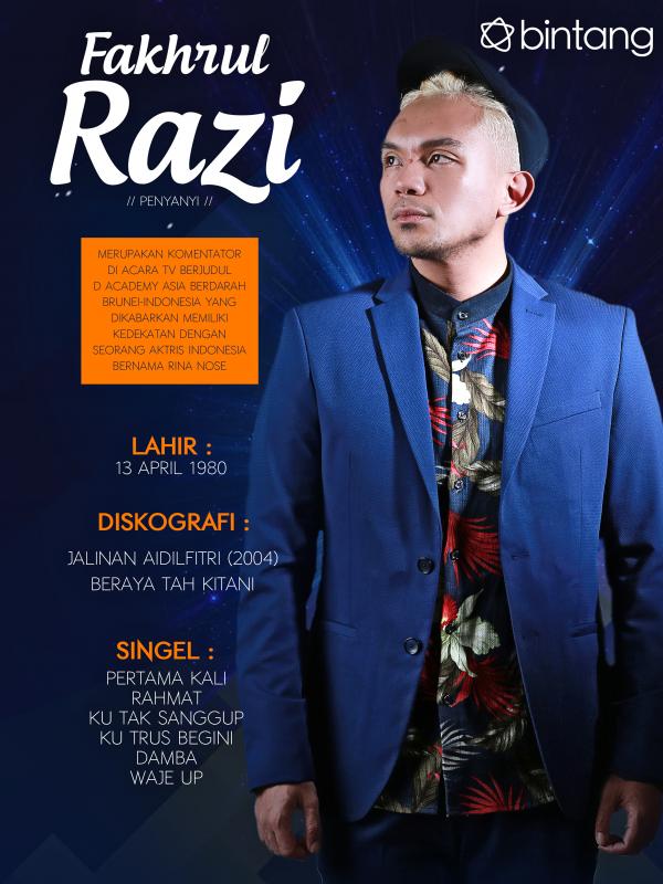 Celeb Bio Fakhrul Razi (Fotografer: Deki Prayoga, Desain: Muhammad Iqbal Nurfajri/Bintang.com)