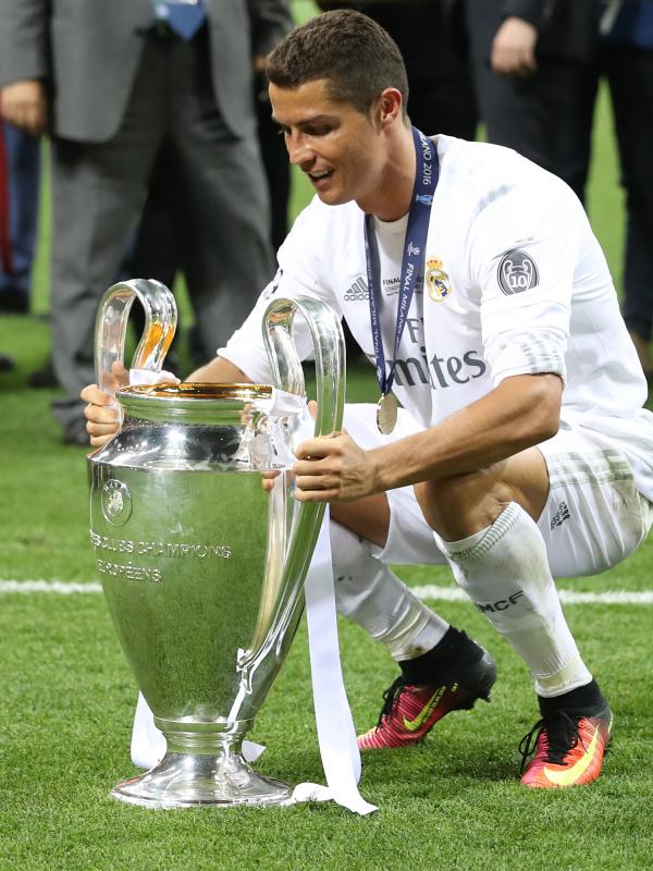 Cristiano Ronaldo merupakan pencetak gol terbanyak Liga Champions dalam empat musim terakhir. (Reuters)