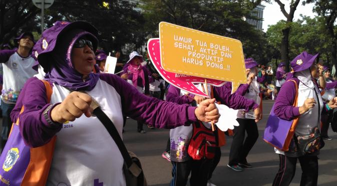 Keseruan rayakan Hari Lanjut Usia Nasional 2016 di Jakarta 