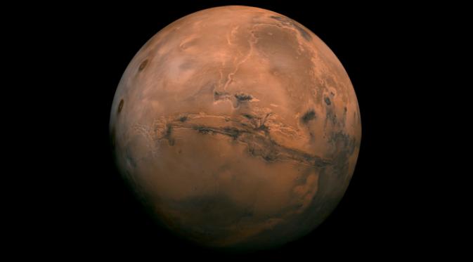 Planet Mars (NASA).