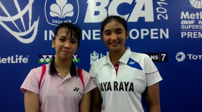 Dua putri legenda bulutangkis ramaikan Indonesia Open 2016.