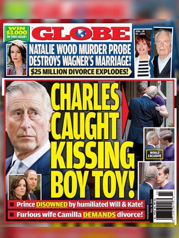 Akibat beredarnya foto tersebut, posisi Pangeran Charles untuk menjadi calon Raja Inggris kabarnya terancam. (twitter.com/ AJ_amyjoydonut)