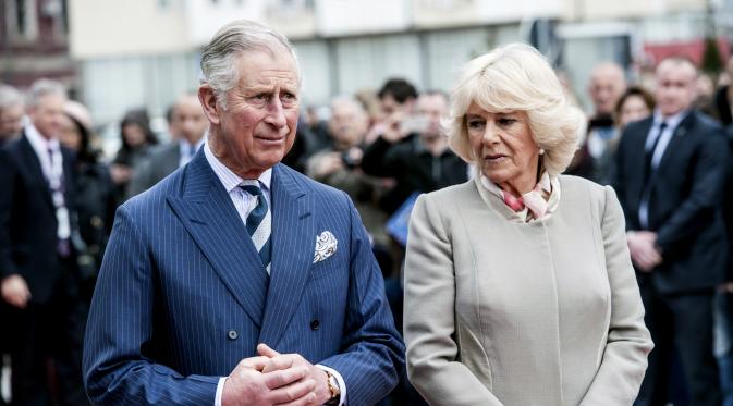 Pangeran Charles dan istrinya Camilla. (AFP/Bintang.com)