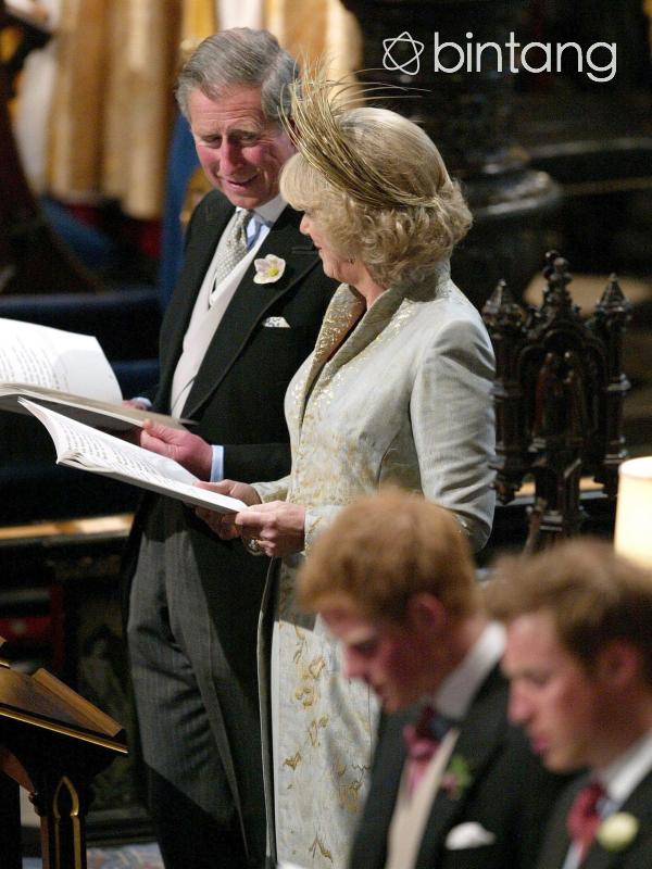 Pernikahan Pangeran Charles dan  Camila Parker Bowles. (AFP/Bintang.com)