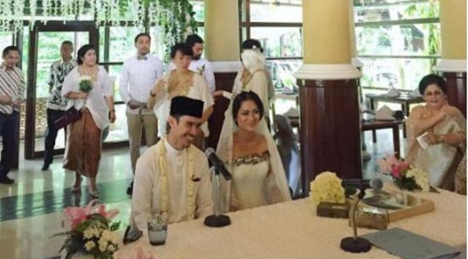 Prisia Nasution dan Iedil Putra menikah Rabu, 1 Juni 2016 [foto: instagram/minluna]