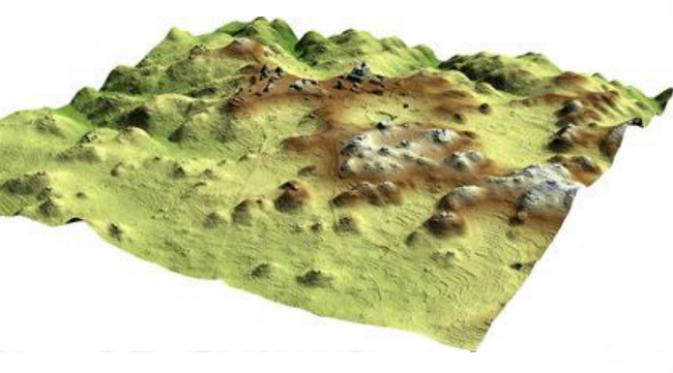 Dengan menggunakan teknologi LIDAR pada satelit, para ahli arkeologi mungkin dapat menemukan situs-situs purbakala yang selama ini terluput. (Sumber USA Today)