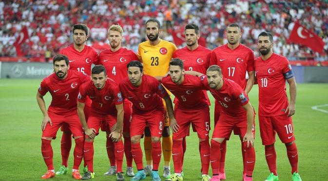 Lima tim yang paling banyak dibicarakan di Twitter selama Piala Eropa 2016. (AFP)