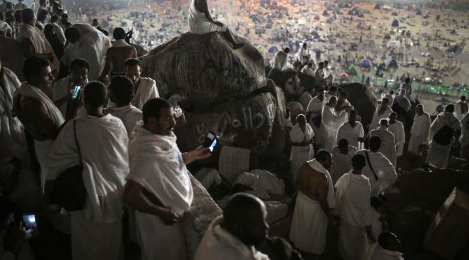 Bukit Afarah di mana Muhammad Ali merasakan pengalaman spiritual (Reuters)