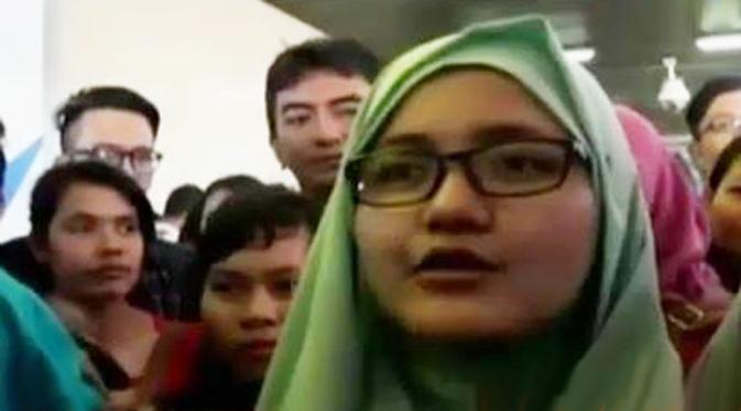 Dua pendiri TemanAhok ditangkap saat akan mengunjungi acara Festival Makanan Indonesia. 