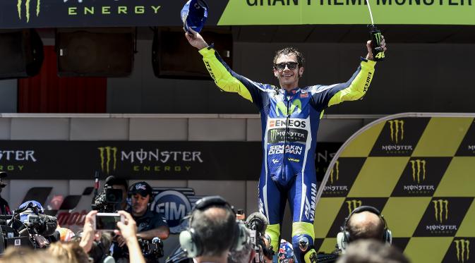 Valentino Rossi (JOSEP LAGO / AFP)