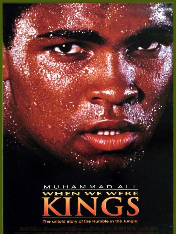 Muhammad Ali di poster film When We Were Kings. foto: bookofcool.com