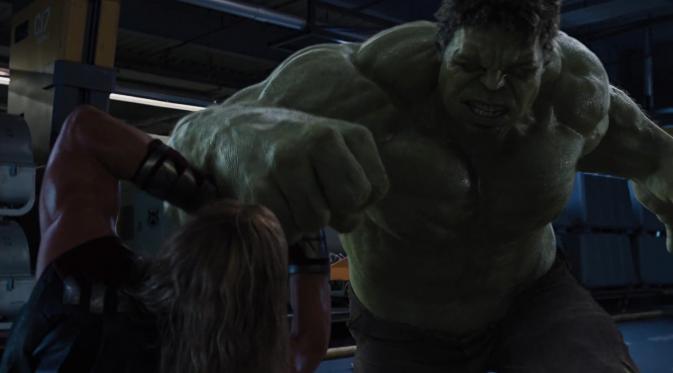Karakter Hulk dan Thor dalam The Avengers. (Marvel / Disney)