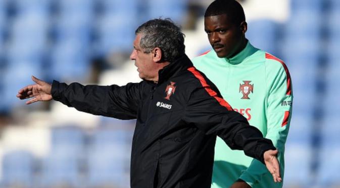 Gelandang tim nasional Portugal, William Carvalho. (AFP/Francisco Leong)