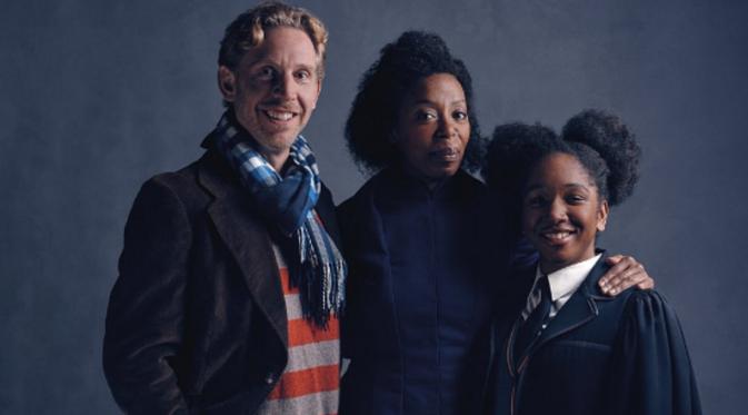 Keluarga Hermione di Harry Potter and the Cursed Child. Foto: Twitter (@@HPPlayLDN)