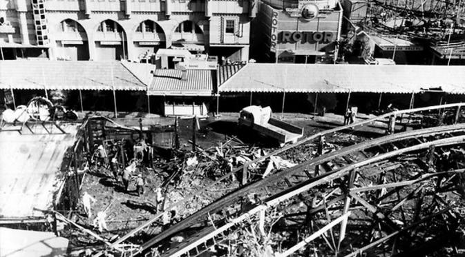 Tragedi kebakaran Ghost Train di Luna Park Sydney 1979 (Herald Sun)